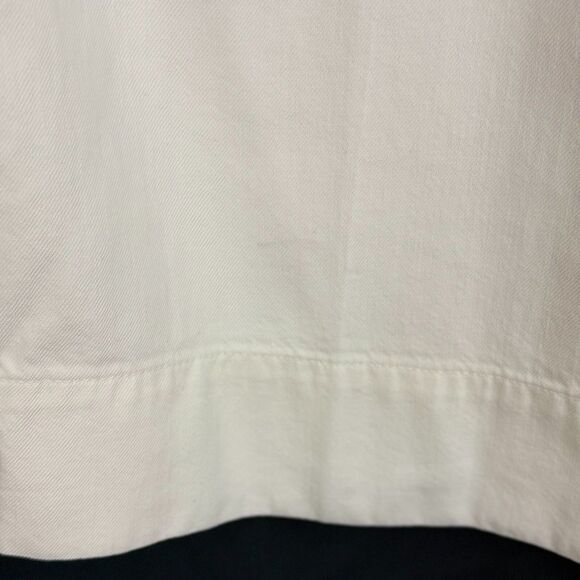 MADEWELL The Superwide-Leg Jeans 28 High Rise Cotton True White  B51 - Picture 5 of 6